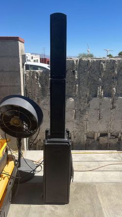 Black Column PA Speaker System