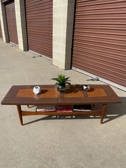 Vintage Mid Century Bassett style Surfboard Coffee Table