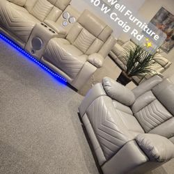 ✨️ Reclining Sectionals, Sofas ✨️ Furniture Queen Bedrooms, Dining Avail 