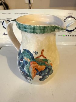 Ceramic Pitcher  made in Italy