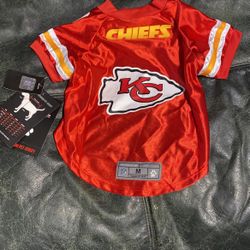 KC Chief  Medium Dog Jersey 