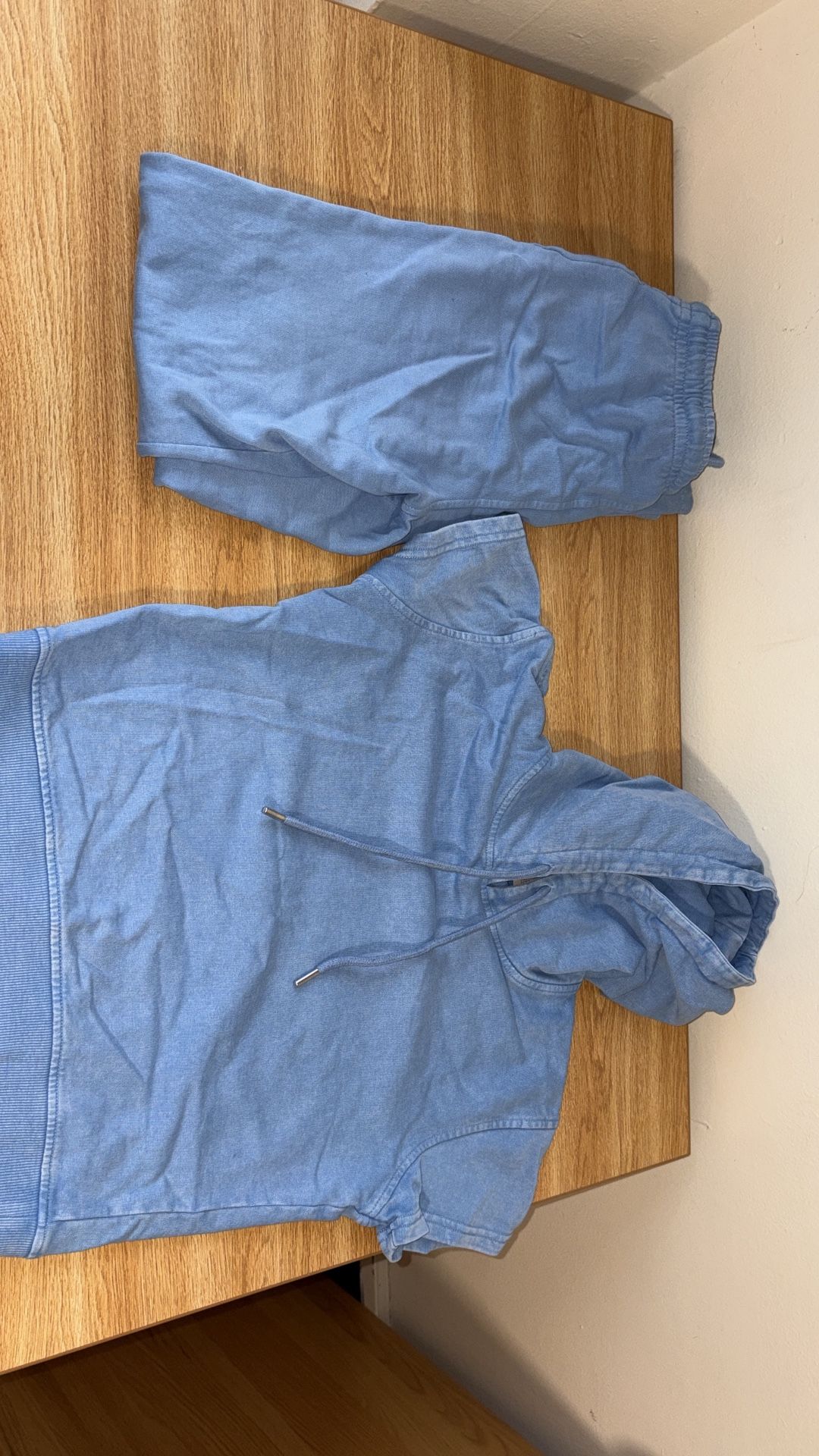 Dusty Blue Sweatsuit 