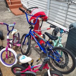 7 Kids Bikes Take All $100.  