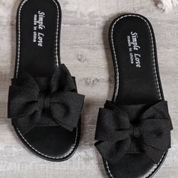Women’s Bowknot Decorated Sandals 