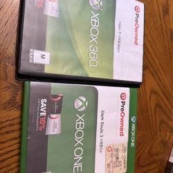 Selling this 2pcs xbox games  Halo 3 and Dark Souls 3  Works great