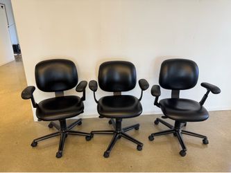 Herman Miller Adjustable Office Chairs – Set of 3 Available