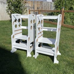 Toddler Tower Kitchen Stool