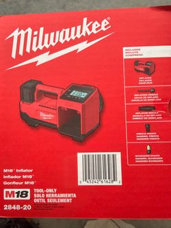 Milwaukee M18 Cordless Inflator 2848-20