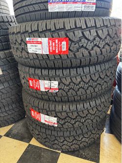 📲✅Lt285:70:17 vendo set de llantas nuevas at