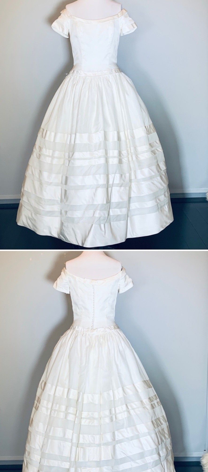 White Ball Gown Dress