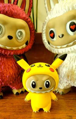 Labubu pokemon outfit