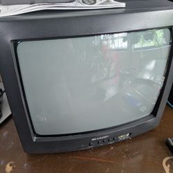 Sharp  13 " crt tv