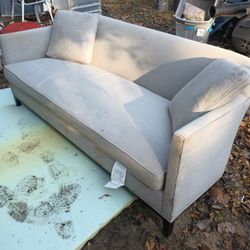 Small White Loveseat