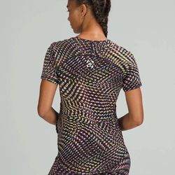 Lululemon SeaWheeze High Neck UV Protective Running Short Sleeve