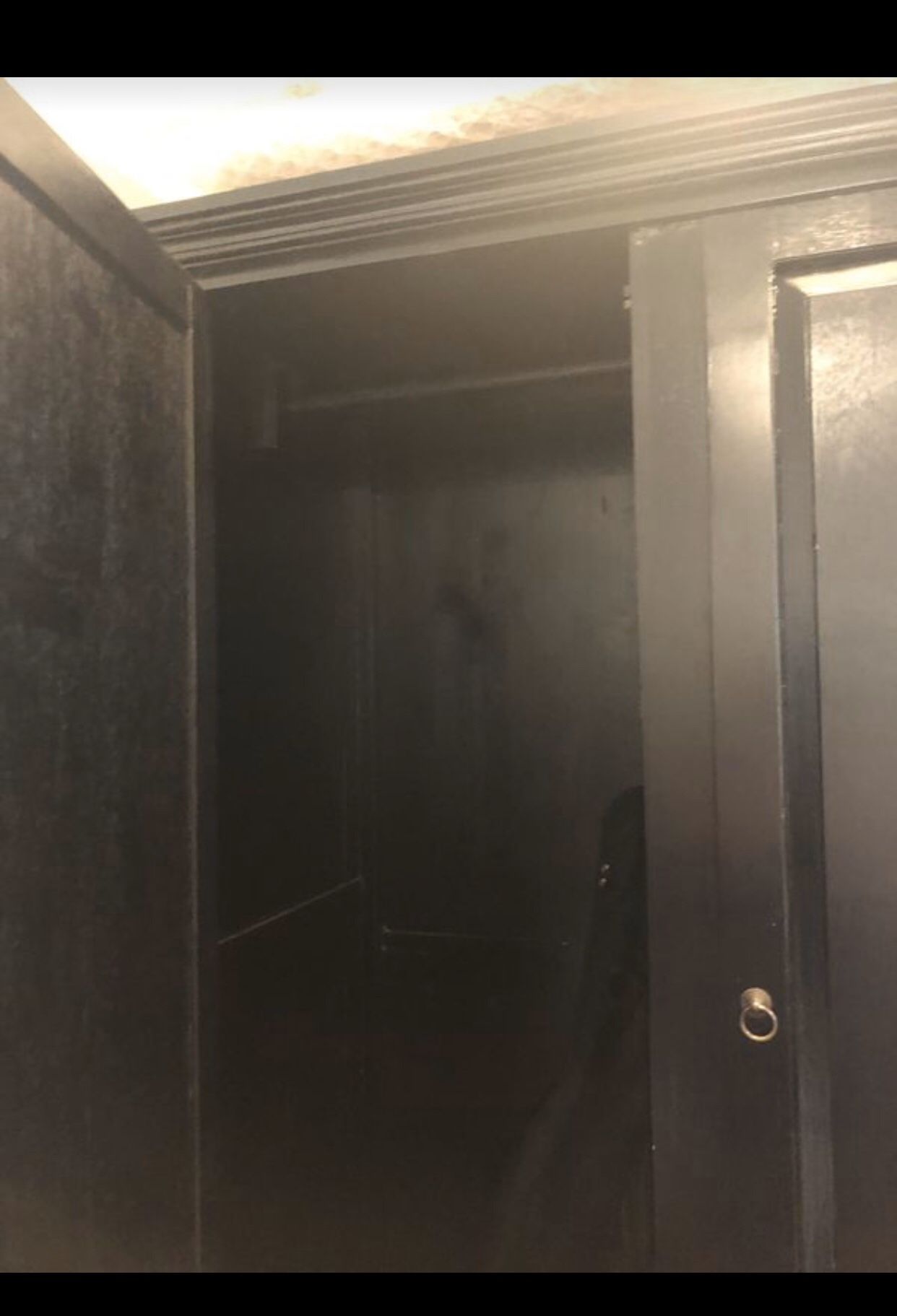 Armoire closet- Black