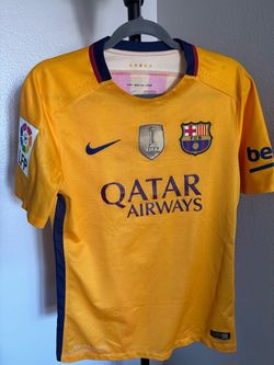 FC Barcelona Messi #10 Away Jersey 2015-16 Player version Size M (slim fit)