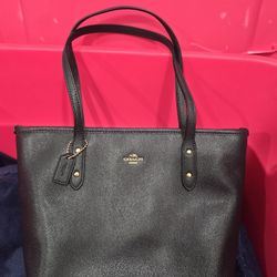 Navy Blue New Coach Shoulder Bag