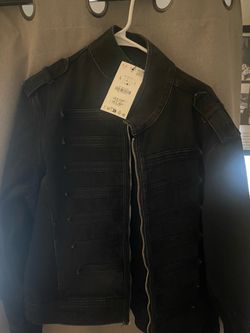Zara men cropped jacket