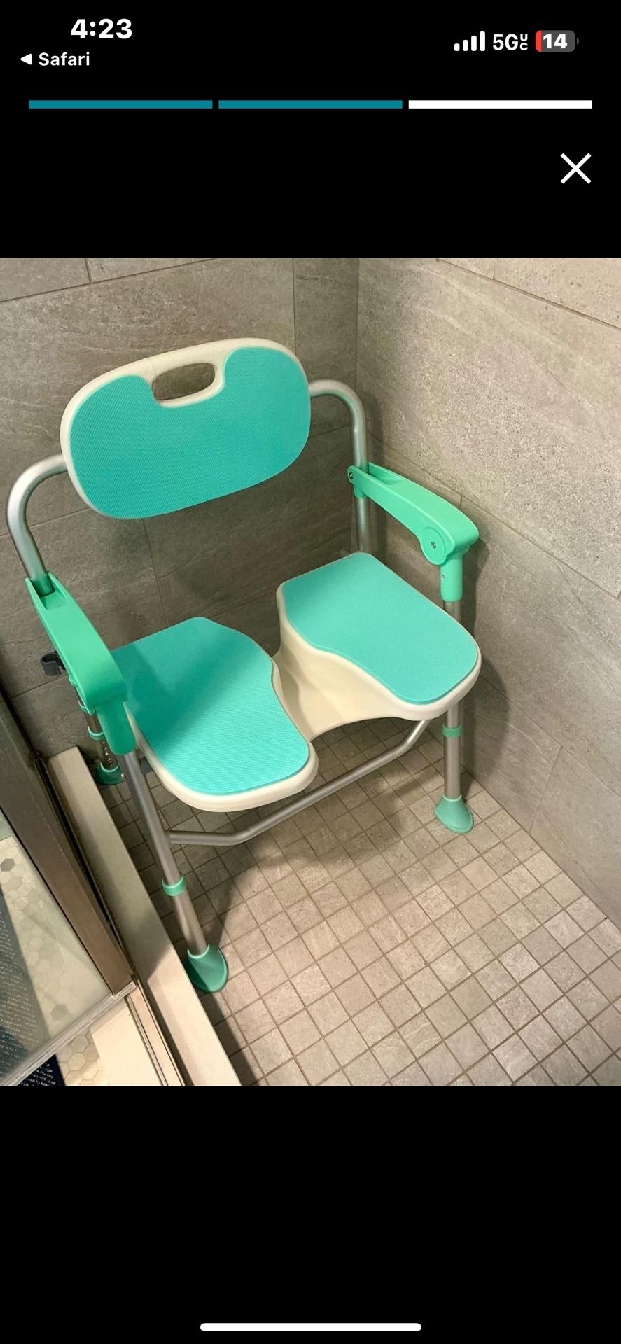 SHOWER CHAIR-Folding