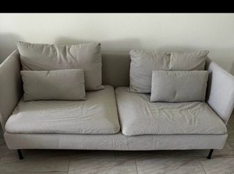 IKEA SÖDERHAMN Sofa and Chaise Longue