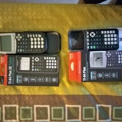 T1-84 Plus Graphing Calculator And T1plus CE Python  (With Comp. Hardware)