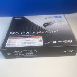 MSI Pro Z790-A Max WiFi 12 13 14 Gen Cou Ready 