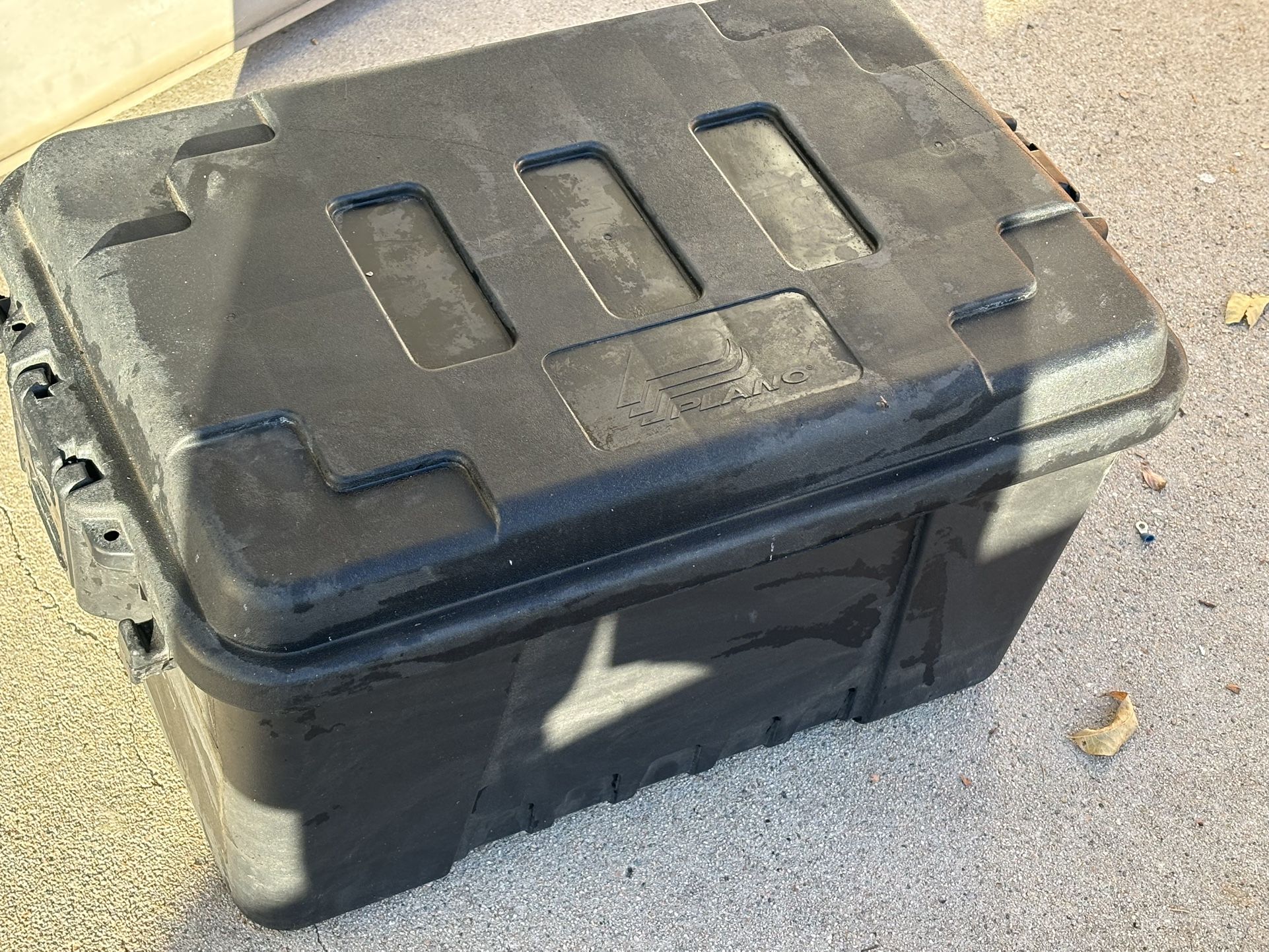 Plano Storage Box Container Black