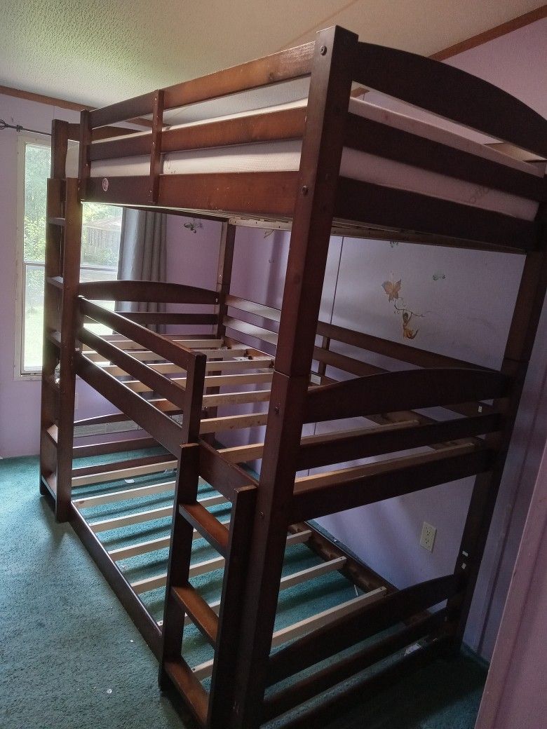 Three Bunk Bed