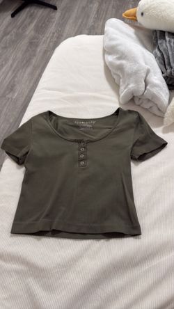 Green shirt