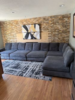 FREE DELIVERY🚚 Oversized 5-Piece Modular Sectional Sofa