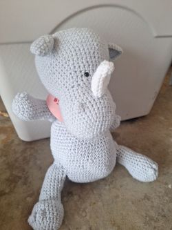 Crochet Stuffed Rinho