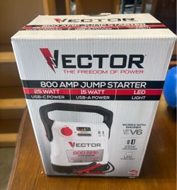 NEW Vector 800 Amp Jump Starter