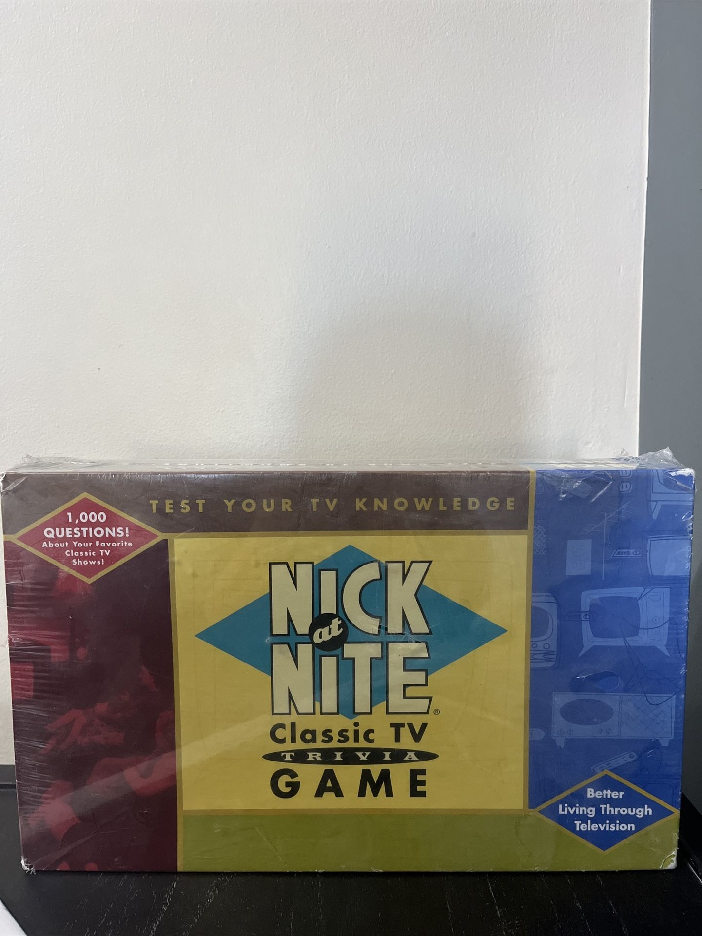 "NICK AT NITE CLASSIC TV TRIVIA GAME" 1998 CARDINAL INDUSTRIES BRAND NEW SEALED