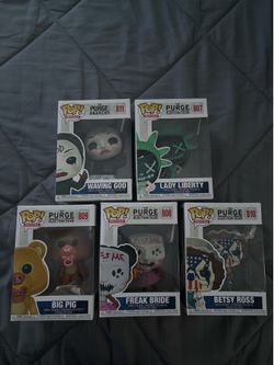 The Purge Funko Pop Set