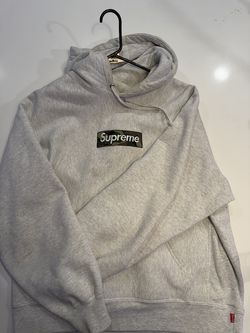 Supreme Box Logo Hoodie FW23 – Ash Grey (Camo Bogo) – Medium