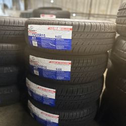 175/65/15 ATLANDER NEW TIRES/ LLANTAS NUEVAS- INSTALLED AND BALANCING