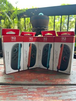 Nintendo joy-con controllers