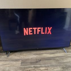 TCL 50” Roku Smart TV 4K UHD HDR With New Remote Control $140 Firm On Price