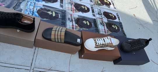 Designer shoes and clothes