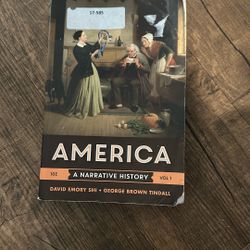 America A Narrative History