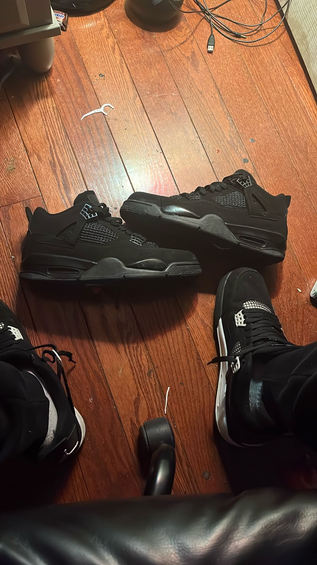 Size 10.5 Black Cat Jordan’s
