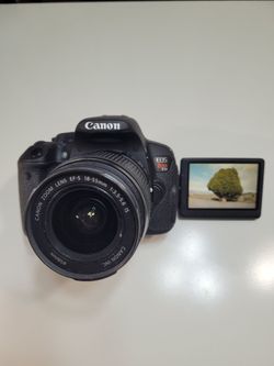 Canon t5i with 18-55mm Lens