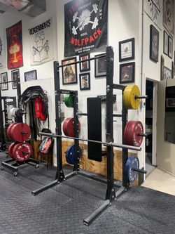 Rogue HR-2 Half Rack with Plate Storage Kit local pickup only