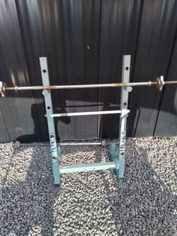 Workout Weight Station with Bar