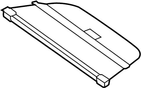 Volkswagen Mk6 Sportwagen Tonneau Blind Cover