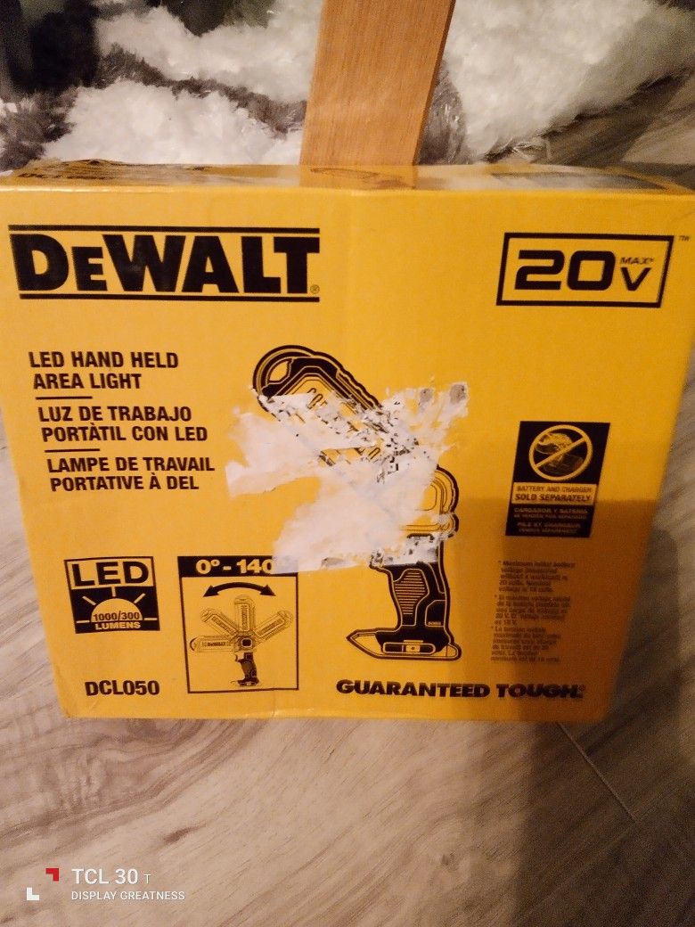 DeWalt 20 Volt Max LED Handheld Area Light