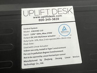 UpLift Custom Standing Desk, Still Under Warranty for Sale in