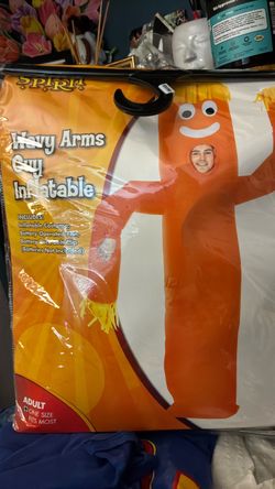 Wavy arms guy inflatable Halloween costume Wavy arms guy inflatable Halloween costume