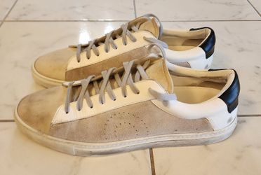 Oliver Cabell Low 1 "Belmont" / Sea Salt Sneakers Size 12 Mens
