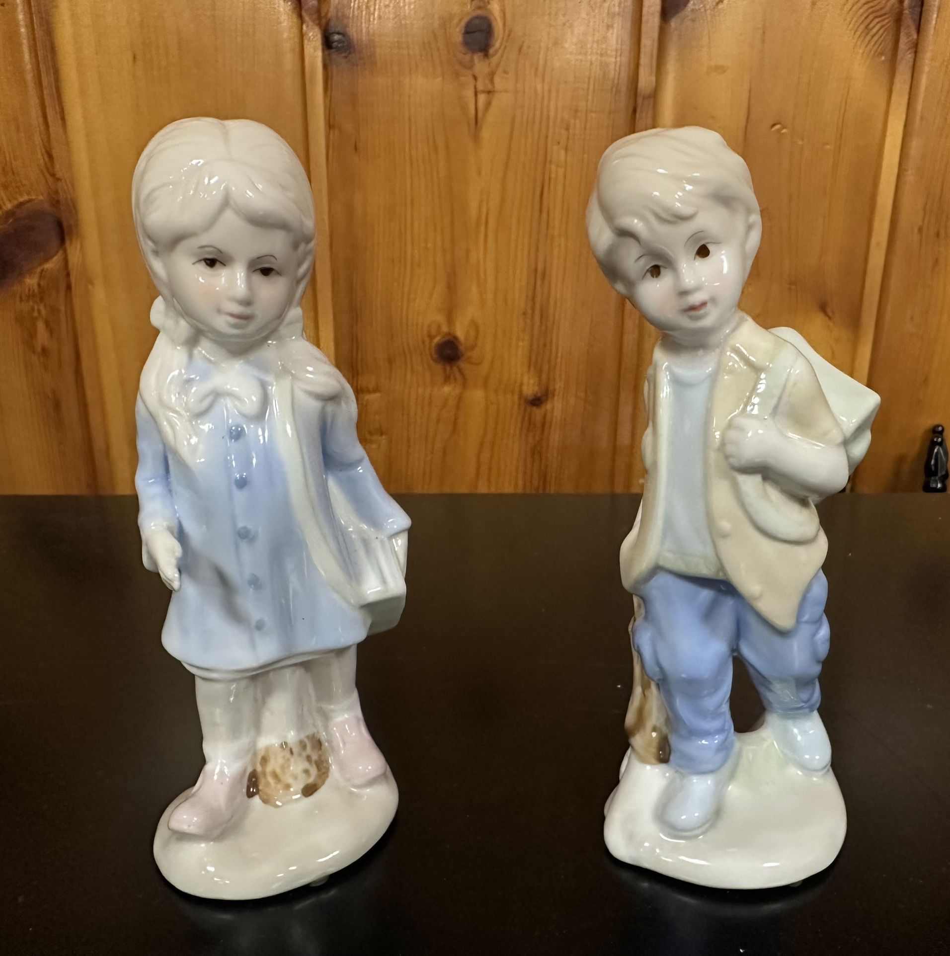 Children Figurines $5 For Both
